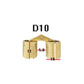 Concealed Brass Hinges