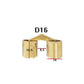 Concealed Brass Hinges