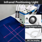 🎉Nieuwjaars Cadeau 50% KORTING!🧵 Magnetische Laser Positioneringslamp voor Naaimachine: Nauwkeurig Stikken ZONDER Markeringen – Flexibele Laser voor Quilt & Naai Projecten！