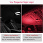 🎄Kerstdeal ALTIJD 50% KORTING!🚗 USB Sterrenhemel Ambient Light: Romantische Sterren Sfeer in Auto & Thuis – 360° Rotatie + 2 Kleuren！