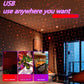 🎄Kerstdeal ALTIJD 50% KORTING!🚗 USB Sterrenhemel Ambient Light: Romantische Sterren Sfeer in Auto & Thuis – 360° Rotatie + 2 Kleuren！