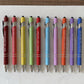🎄Kerstdeal ALTIJD 50% KORTING!✝️ Premium Comfort Bijbelverspennen (10 stuks): 2-in-1 Pen + Stylus – Elke Met Uniek Bijbelvers