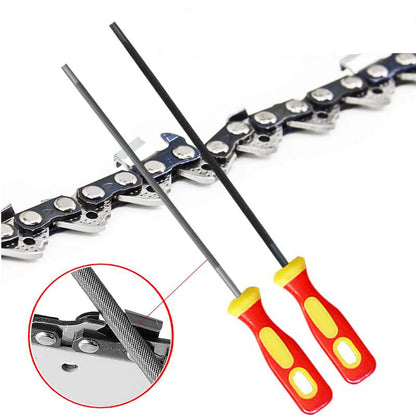 🎄Kerstdeal ALTIJD 50% KORTING!🔪 Professionele Kettingzaag-Slijpvijl: Hoogwaardig Staal + Meerdere Maten – Snelle Scherpteherstel！