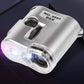 🎄Kerstdeal ALTIJD 50% KORTING!🔍 Draagbare Handmicroscoop (60X) met LED & UV-Verlichting: Compact Dual-Licht voor Detailinspecties！