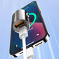 🎄Kerstdeal ALTIJD 50% KORTING!🔋 30W Super Snelle Autolader (QC3.0+PD): Zinklegering Duurzaam + Veilig Opladen！