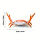 🎉Nieuwjaars Cadeau 50% KORTING!🦀Schattige Krab Pennenhouder - Multifunctioneel (Pennen, Sleutels, Bril) & Decoratief: Perfect Als Kantoorcadeau!