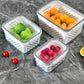 🎄 Kerst Actie: 3-delige fruitbewaarbakken voor de koelkast