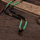 🎉Nieuwjaars Cadeau 50% KORTING!🌿Bohemian Natuursteen Kralenketting (Tijgeroog + Epidote) – Bohemian Chic & Alledaags Comfort: Perfect Voor Festivals/Uitstapjes!