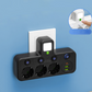 🌞Fris De Lente In Met 50% Korting!🔌Slanke Slimme Stekkerdoos (USB + Nachtlampje) – Individuele Schakelaars & Reisvriendelijk: Laad Meerdere Apparaten Tegelijk!