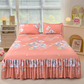 💘Valentijnsaanbieding: 50% Korting! 👑Luxe 3-Delige Bedrokset met Dubbellagse Ruches – Romantisch & Comfortabel voor Jouw Slaapkamer!