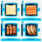 💘Valentijnsaanbieding: 50% Korting! 🥪Magnetron Sandwichmaker & Tosti-Ijzer: Multifunctioneel, Antiaanbak & Vaatwassmachinebestendig – Snelle Maaltijden In Minuten!