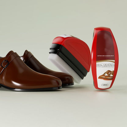 🎉Nieuwjaars Cadeau 50% KORTING!🧽Professionele LederverzorgingsSpons: Alles-in-één Reinigen, Verzorgen & Polijsten – Schoenen & Lederwaren Vernieuwen In Minuten!