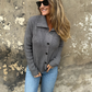 🎉Nieuwjaars Cadeau 50% KORTING!🧶Elegante Reverskraag Gebreide Top voor Dames: Klassiek & Veelzijdig – Perfect voor Kantoor & Weekend!