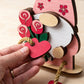 🎉Nieuwjaars Cadeau 50% KORTING!🧝‍♀️Valentijnsdag Houten Kabouter Decoratie : Romantisch Hartjes&Bloemen Ontwerp – Perfect Voor Plank & Cadeau!