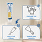🎉Nieuwjaars Cadeau 50% KORTING!🛠️Gipsplaat Reparatieset (Met Schraper): Efficiënte Sterke Hechting – Waterdicht & Eenvoudig Te Gebruiken!
