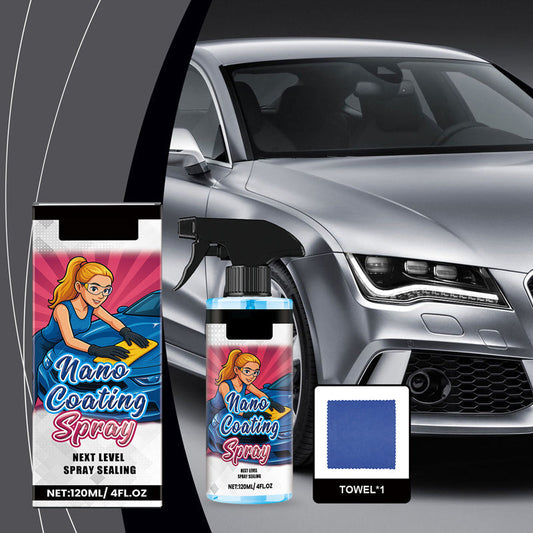 🎉Nieuwjaars Cadeau 50% KORTING!✨Nano Coating Auto Polijstspray: Spiegelglans In Minuten + Langdurige Bescherming – Eenvoudig Te Gebruiken!