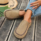 🎉Nieuwjaars Cadeau 50% KORTING!👡 Dames pantoffels (slofs) met brede pasvorm: Slip-on + ondersteunende zool – retro & comfortabel voor lente/herfst.
