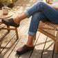 🎉Nieuwjaars Cadeau 50% KORTING!👡 Dames pantoffels (slofs) met brede pasvorm: Slip-on + ondersteunende zool – retro & comfortabel voor lente/herfst.