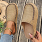 🎉Nieuwjaars Cadeau 50% KORTING!👡 Dames pantoffels (slofs) met brede pasvorm: Slip-on + ondersteunende zool – retro & comfortabel voor lente/herfst.