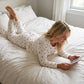 💘Valentijnsaanbieding: 50% Korting! 🧸 Dames pyjama set met hartjesprint: Zacht, ontspannend & perfect voor relaxte avonden
