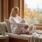 💘Valentijnsaanbieding: 50% Korting! 🧸 Dames pyjama set met hartjesprint: Zacht, ontspannend & perfect voor relaxte avonden