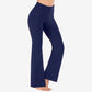 🎉Nieuwjaars Cadeau 50% KORTING!🔥Ultra Sculpt Hoge Taille Buikcorrigerende Flare-Legging: Comfortabel Stretchstof + Functionele Zijvakken – Stylish Voor Yoga & Buiten!