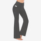 🎉Nieuwjaars Cadeau 50% KORTING!🔥Ultra Sculpt Hoge Taille Buikcorrigerende Flare-Legging: Comfortabel Stretchstof + Functionele Zijvakken – Stylish Voor Yoga & Buiten!