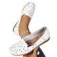 🎉Nieuwjaars Cadeau 50% KORTING!✨ Orthopedische Damesloafers Met Open Leerwerk – Comfort & Stijl Voor Pijnvrije Voeten!