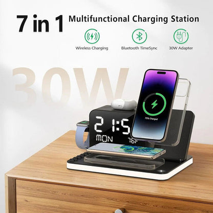 💘Valentijnsaanbieding: 50% Korting!🔥7-in-1 Draadloos Laadstation – Alles-in-één Oplossing voor je Bureau!