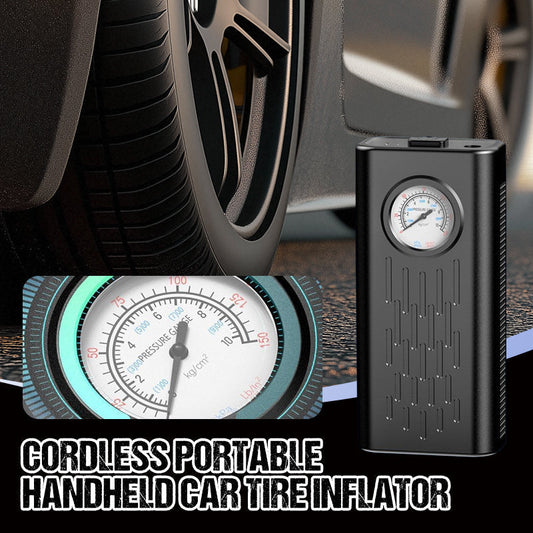 🌞Fris De Lente In Met 50% Korting!🔧 Draadloze Draagbare Bandenpomp voor Auto's – Snel Bevullen & Slimme Koeling!