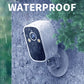 ❄️Zomerfresh 50% Korting!🏠Draadloze HD Beveiligingscamera met Nachtzicht – Oplaadbare Buiten Camera met Bewegingsdetectie en App-weergave