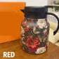 💘Valentijnsaanbieding: 50% Korting!🍵 1000ml Vacuümgeïsoleerde Theepot met Zeef – Warm/Koud Houdend & Elegant Bloemenpatroon!