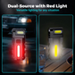 🌞Fris De Lente In Met 50% Korting!🔦180° Draaibare LED Werklamp | Dubbele Lichtbronnen & Magnetische Basis | Compact EDC Zaklamp