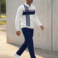 💘Valentijnsaanbieding: 50% Korting!👕Heren Trainingspak met Grafische Print – Quarter-Zip & Relaxed Fit | Comfortabel & Stijlvol!
