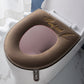 🌞Fris De Lente In Met 50% Korting!🧷 Borduurpatroon Toiletzittingkussen – PU Waterdichte Achterkant | Warm, Antislip & Eenvoudig Schoon te Maken!