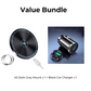 🌞Fris De Lente In Met 50% Korting!🚗RGB Magnetische Draadloze Autoladerhouder – 15W Snel Laden & 360° Rotatie