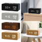 🌞Fris De Lente In Met 50% Korting!⏰ LED Digitale Wekker met Draadloos Oplaadstation – Stijlvol & Slim voor je Nachtkastje