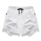 🌞Fris De Lente In Met 50% Korting!✨Ultieme heren sportshorts – Ademend, snel-drogend & met ritszakken, verstelbare tailleband