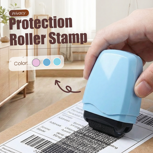 ❄️Zomerfresh 50% Korting!📦Privacy Roller Stempel – Hervulbare Gegevensroller voor Adressen, Pakketlabels, Rekeningen & Post