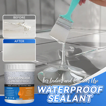 🌞Fris De Lente In Met 50% Korting!💧Premium Transparante Waterdichte Anti-Lek Coating | Lekkages Direct Stoppen Zonder Klusjesman | Binnen & Buiten