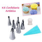 🌞Fris De Lente In Met 50% Korting!🔥Premium 8-Delige Russische Spuitmondjes Set | RVS Taart & Cupcake Decoratiekit inclusief Spuitzak | Bakken als een Pro