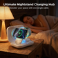 🌞Fris De Lente In Met 50% Korting!📱3-in-1 Opvouwbaar Draadloos Oplaadstation | 15W Magnetische Snellader voor Telefoon, Watch & Oordopjes