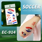 🌞Fris De Lente In Met 50% Korting!⚽WK 2026 Vlag Tattoos | Waterdichte Tijdelijke Voetbal Tattoos | Het Schone Alternatief voor Schmink (Gezicht & Lichaam)