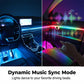 🌞Fris De Lente In Met 50% Korting!🔥RGB Auto Sfeerverlichting Set met App | Dynamische LED Strips voor Interieurnaden | Muziek-Sync & Multi-Zone