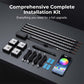 🌞Fris De Lente In Met 50% Korting!🔥RGB Auto Sfeerverlichting Set met App | Dynamische LED Strips voor Interieurnaden | Muziek-Sync & Multi-Zone