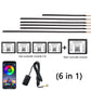 🌞Fris De Lente In Met 50% Korting!🔥RGB Auto Sfeerverlichting Set met App | Dynamische LED Strips voor Interieurnaden | Muziek-Sync & Multi-Zone