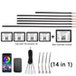 🌞Fris De Lente In Met 50% Korting!🔥RGB Auto Sfeerverlichting Set met App | Dynamische LED Strips voor Interieurnaden | Muziek-Sync & Multi-Zone