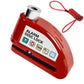 🌞Fris De Lente In Met 50% Korting!🔥Schijfremslot met 110dB Alarm | Waterdicht Anti-Diefstal Slot voor Motor, Scooter, E-bike & Fatbike | Incl. Herinneringskabel