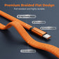 🌞Fris De Lente In Met 50% Korting!🔥Magnetische USB-C naar USB-C Kabel (240W) | Zelfoprollende Snellaadkabel | Anti-Knoop voor Laptop, Tablet & Telefoon