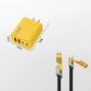 🌞Fris De Lente In Met 50% Korting!🔥4-Poorts Snellader met 4-in-1 PD Oplaadkabel (2m) | Universeel Oplaadstation voor Smartphone & Tablet | Geel